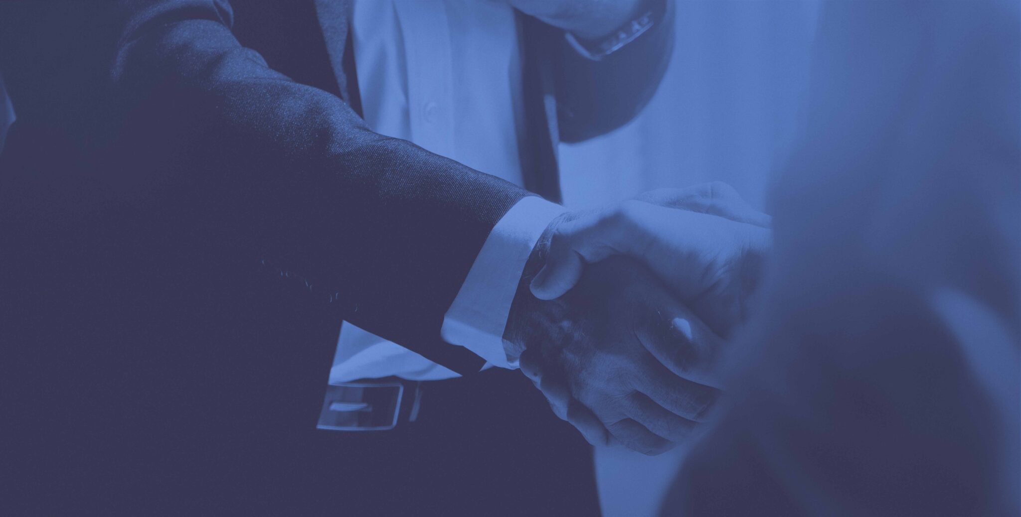 two people handshake partnership
